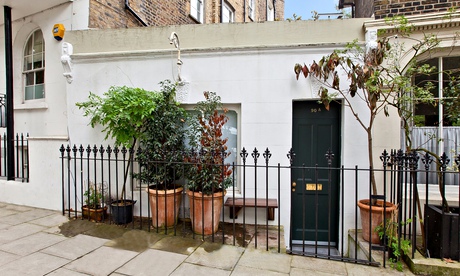 Small is beautiful … the property in Islington that is on the market for £275,000. 