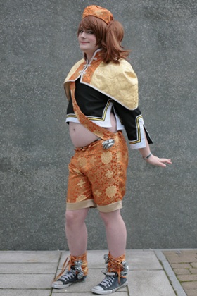 Sunny Strike as Xiao Qiao from Dynasty Warriors at Comic-Con in London.