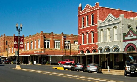 Lockhart, Texas main street.
