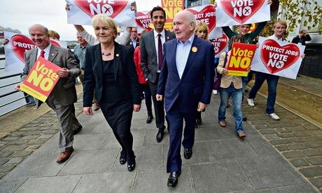 Johann Lamont and John Reid