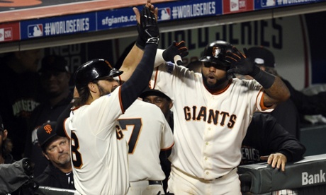 Since the fifth inning, there's been a lot of this.