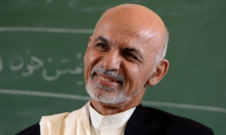 Afghanistan's new president, Ashraf Ghani.