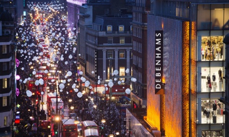 Oxford Street, Christmas 2013.