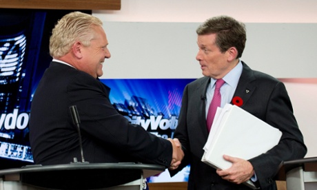 Doug Ford and John Tory