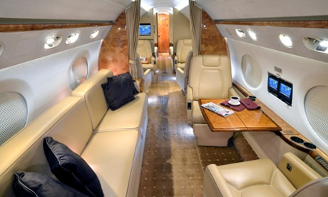 For sale at Tescos - the 2008 Gulfstream G550 jet.