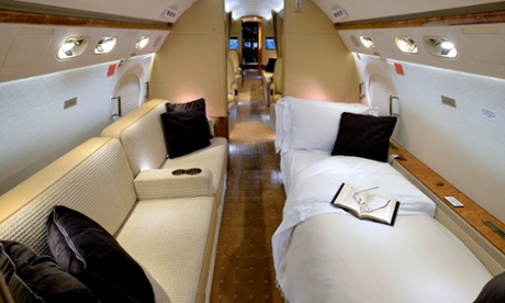 The Tesco jet sleeping quarters.