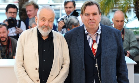 Timothy Spall with Mike Leigh