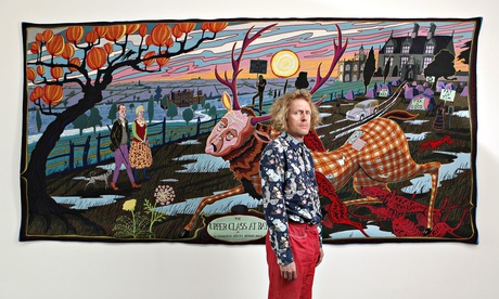 Grayson Perry, The Upper Class at bay (detail)