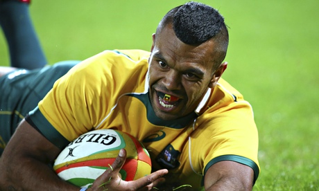 Australia's Kurtley Beale