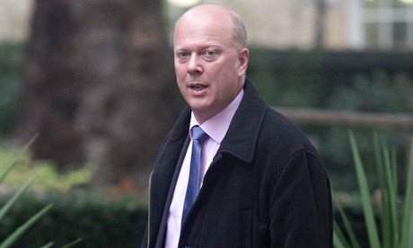 Chris Grayling, justice secretary