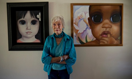 Margaret Keane at home today