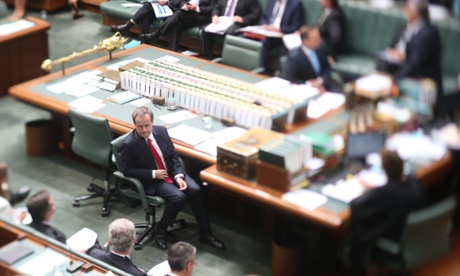 Opposition leader Bill Shorten during question time.
