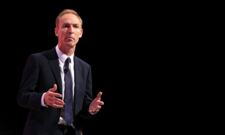 Jim Murphy at Manchester Central, during the Labour party conference