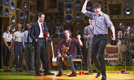 John Dagleish (Ray), right in Sunny Afternoon by Ray Davies. Photograph: Tristram Kenton for the Gu