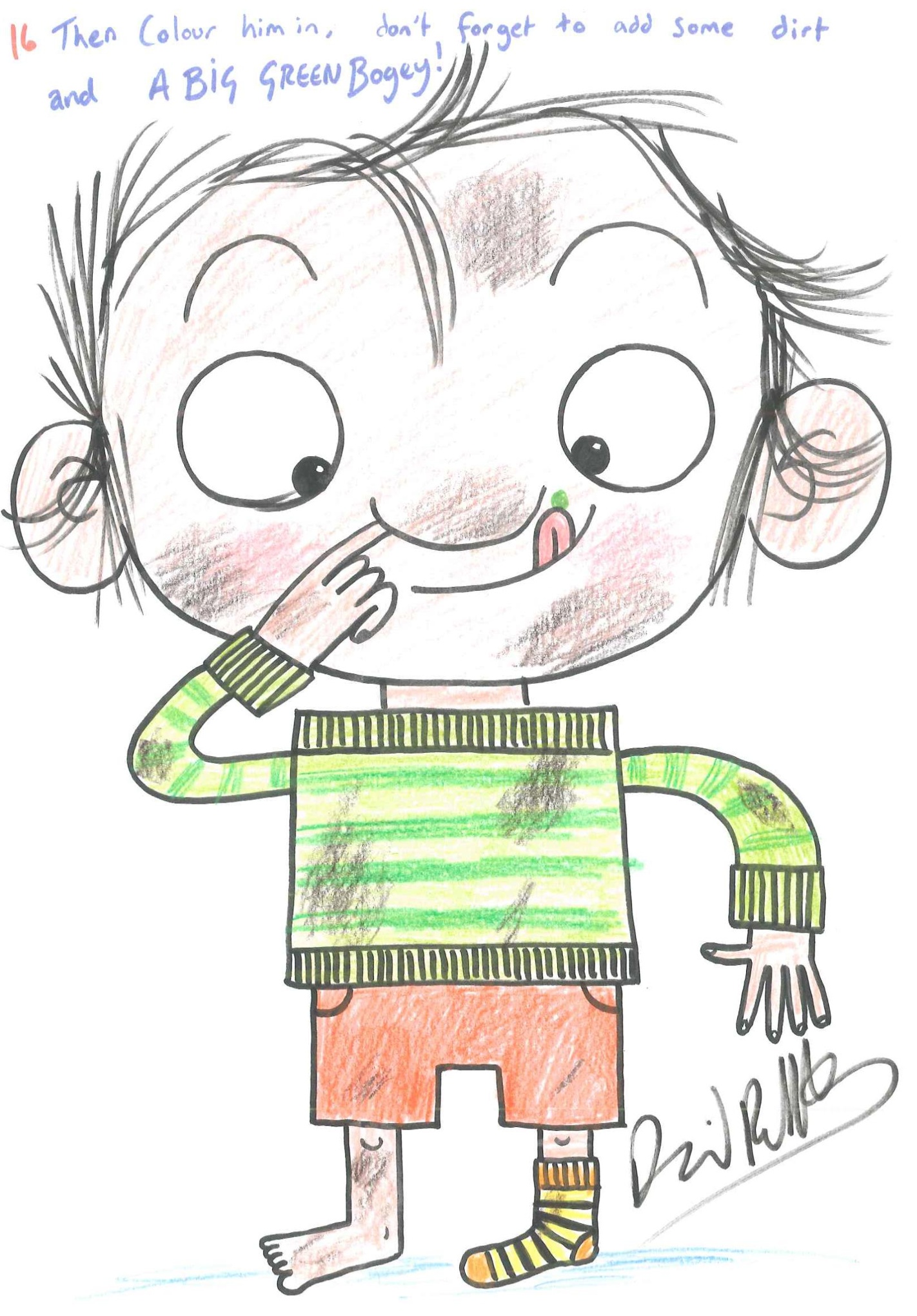How to draw… Dirty Bertie | Children&rsquo;s books | The Guardian
