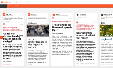 Blendle: an online newspaper kiosk 