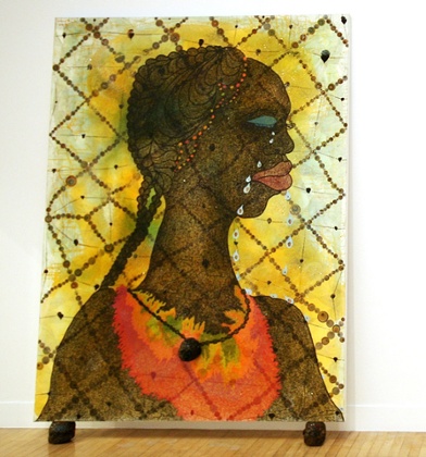 No Woman, No Cry by Chris Ofili