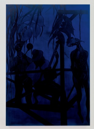 Chris Ofili, Iscariot Blues, 2006.