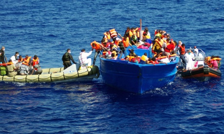 Italian navy rescue