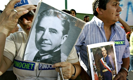 Supporters of Augusto Pinochet in 2006