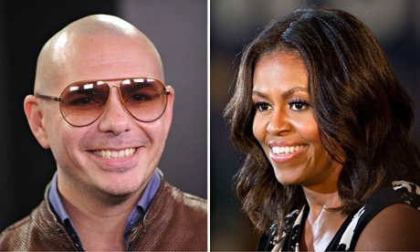 Pitbull Michelle Obama