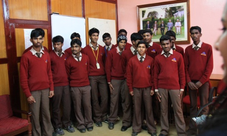 children from surrounding tea gardens