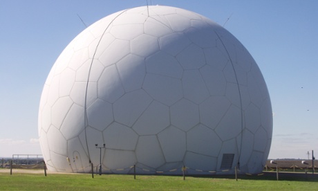 The Golf Ball RAF radar installation at Trimingham