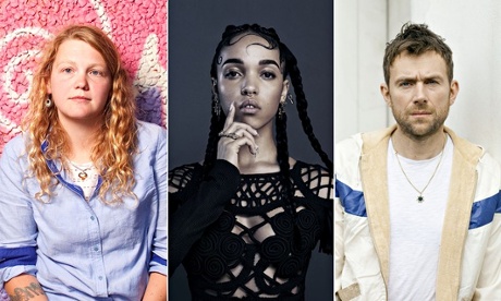 Mercury prize nominees ... Kate Tempest, FKA twigs and Damon Albarn