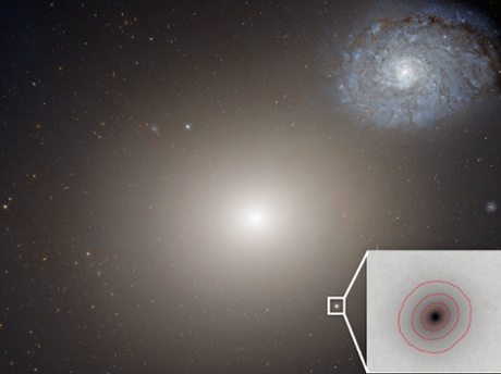 A supermassive black hole in an ultra-compact dwarf galaxy