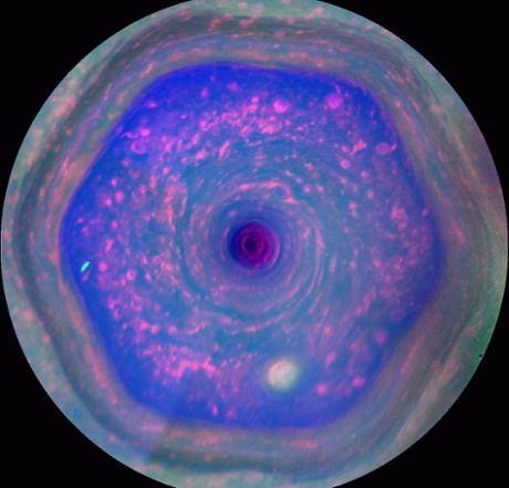 A cosmic hurricane