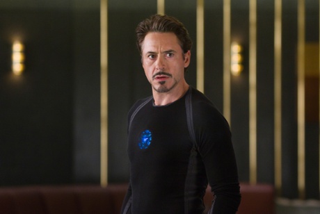Robert Downey Jr as Tony Stark/Iron Man in The Avengers - 2012