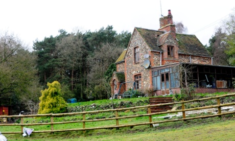 Keepers Cottage, near Farnham in Surrey, where Lowe lived