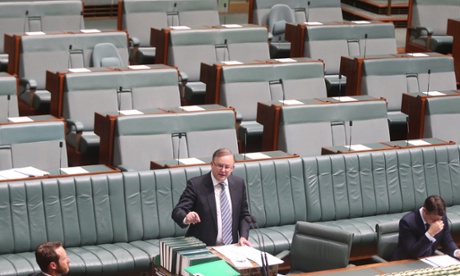 Shadow infrastructure minister Anthony Albanese answers Prime Minister Tony Abbott statement on infrastructure.