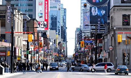 Yonge Street, Toronto, is officially the longest street in the world.
