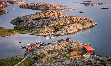 Try Sweden: West Sweden coast, aerial view