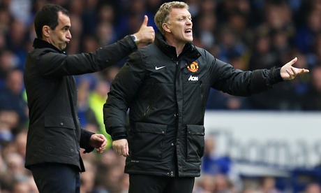 Roberto Martinez and David Moyes