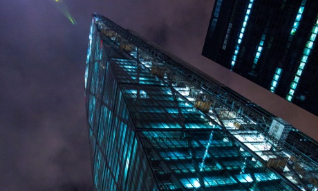 Leadenhall Street, designed by architect Richard Rodgers. The building is also known as the Cheesegrater.