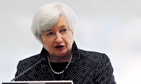 United States Federal Reserve Chair Janet Yellen.