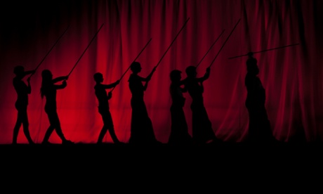 Theatre Group Living Structures' 2014 production of Leviathan, a homage to Melville's work.