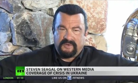 RT: Steven Seagal gives his views on western coverage of the Ukraine crisis