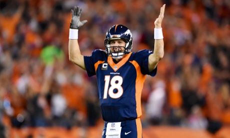 Denver Broncos quarterback Peyton Manning