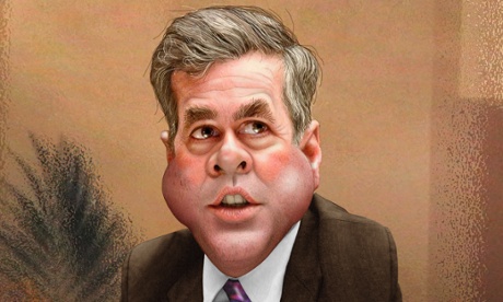 jeb bush caricature
