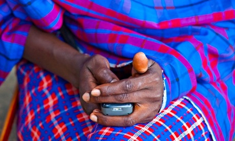 mobile phone in hands