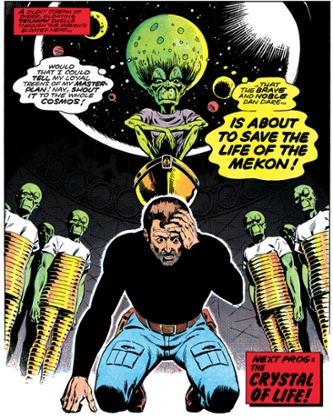 Dan Dare in Servant of Evil, issue 175