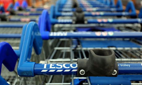 Tesco trolleys