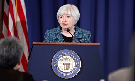 US Federal Reserve chair Janet Yellen.