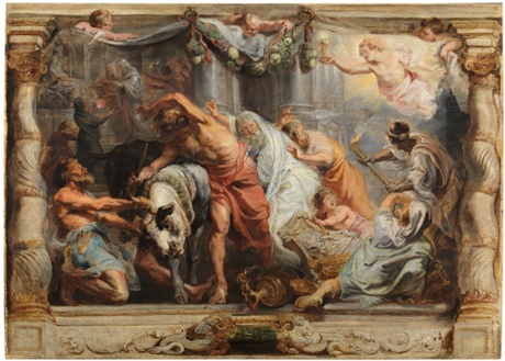 Rubens's Victory of the Eucharist over Idolatry.