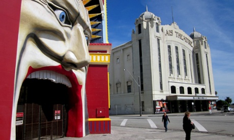 Luna Park and the Palais theatre in St Kilda