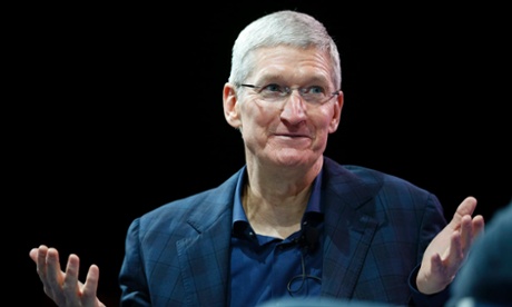 tim cook shrug