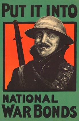 United Kingdom national war bond advertisement
